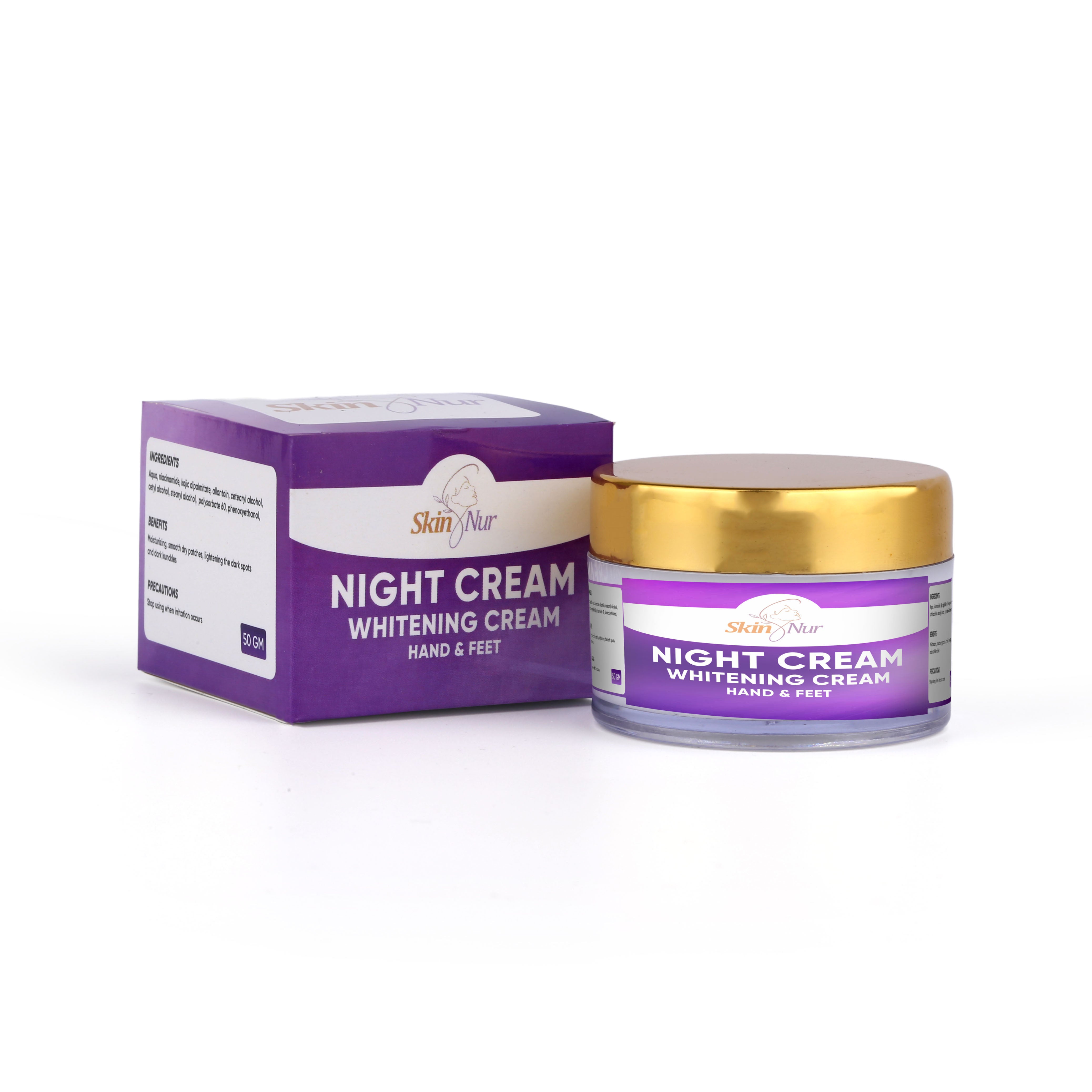 Hand and feet whitening cream